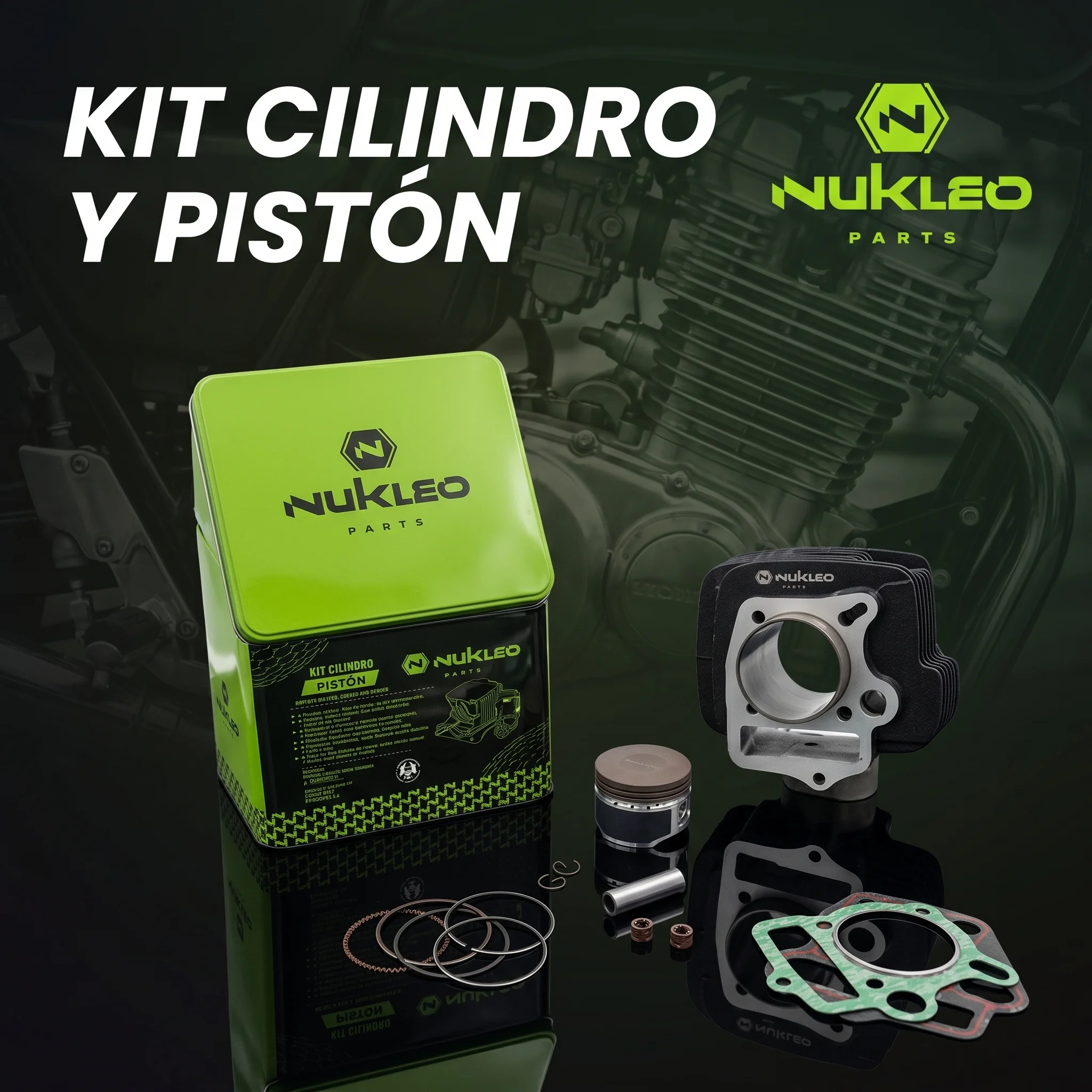 Kits cilindros y pistón Nukleo