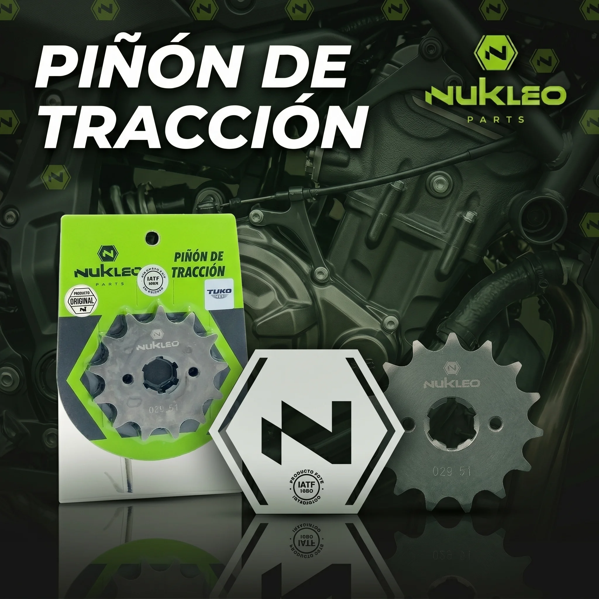 Piñón de tracción Nukleo